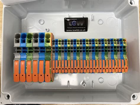 wago vs junction box|wago consumer unit junction box.